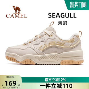骆驼海鸥运动鞋女款2026春季新款鞋子女鞋防滑透气休闲鞋板鞋女士