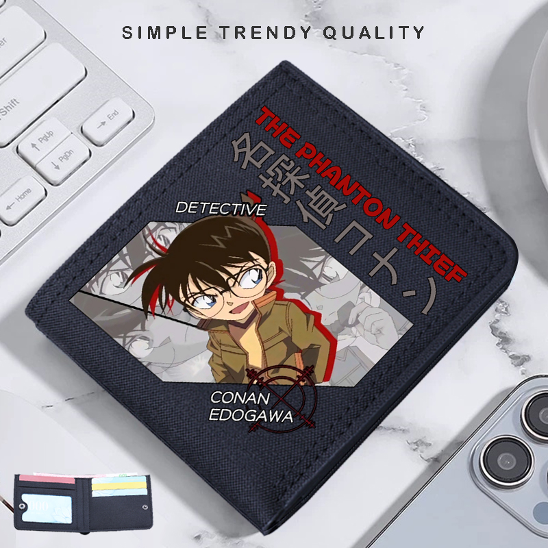 名侦探柯南钱包帆布轻便