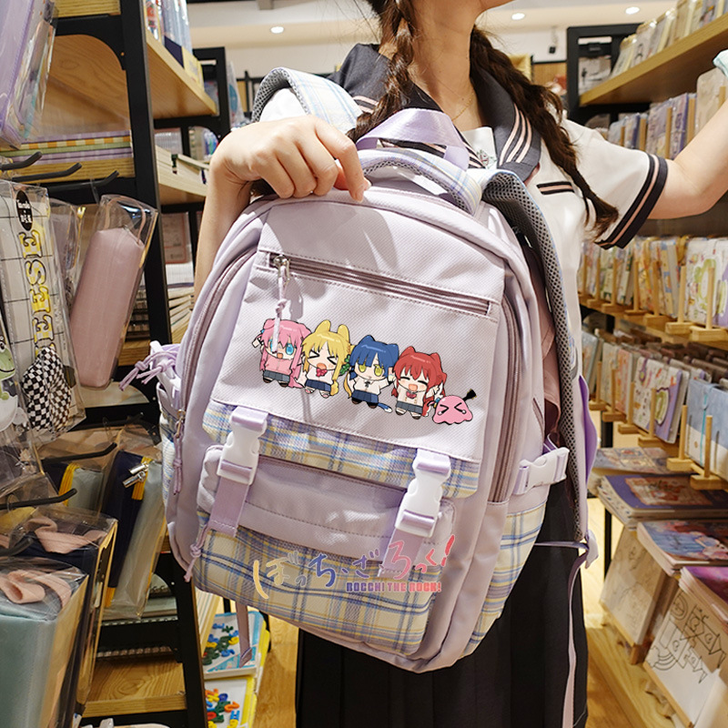 孤独摇滚双肩包书包背包大容量