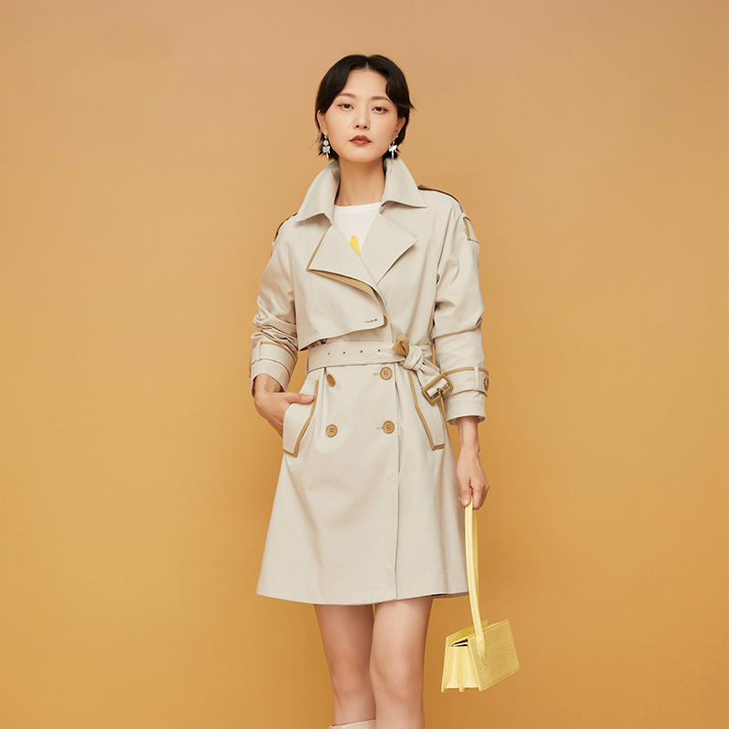 风衣Lucidy中长款通勤