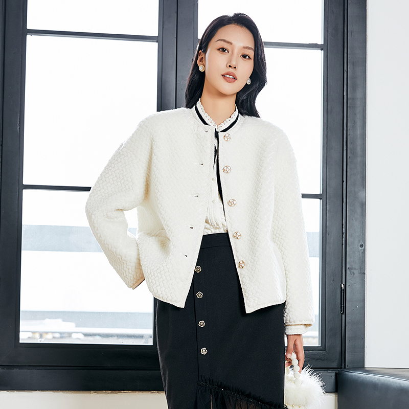 Lucidy/鲁思蒂颗粒绒外套