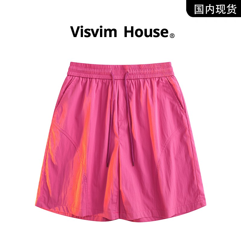 品牌现货撤柜】VISVIM WINGS夏季新款结构运动速干沙滩短裤情侣