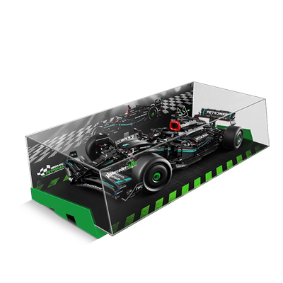 乐一百适用乐高42171梅赛德斯奔驰AMGONE F1赛车展示盒亚克力防尘