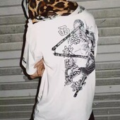 宽松嘻哈短袖 GameOne Oldschool 大码 重磅美式 25SS 龙争虎斗