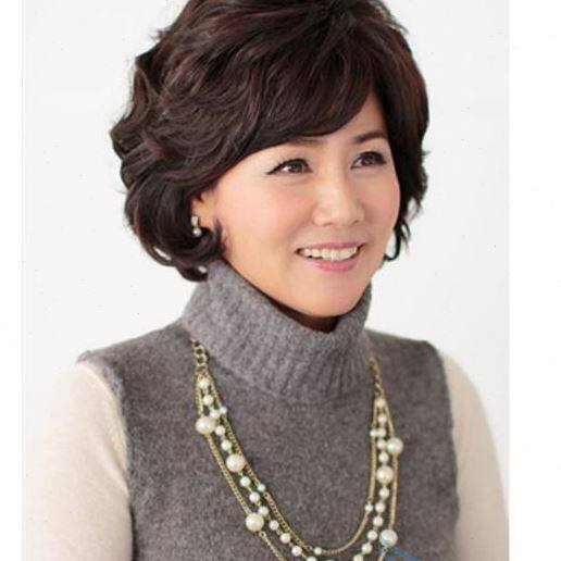 整顶假发女士中老年假发 女 短发 短卷发蓬松头套妈妈阿姨