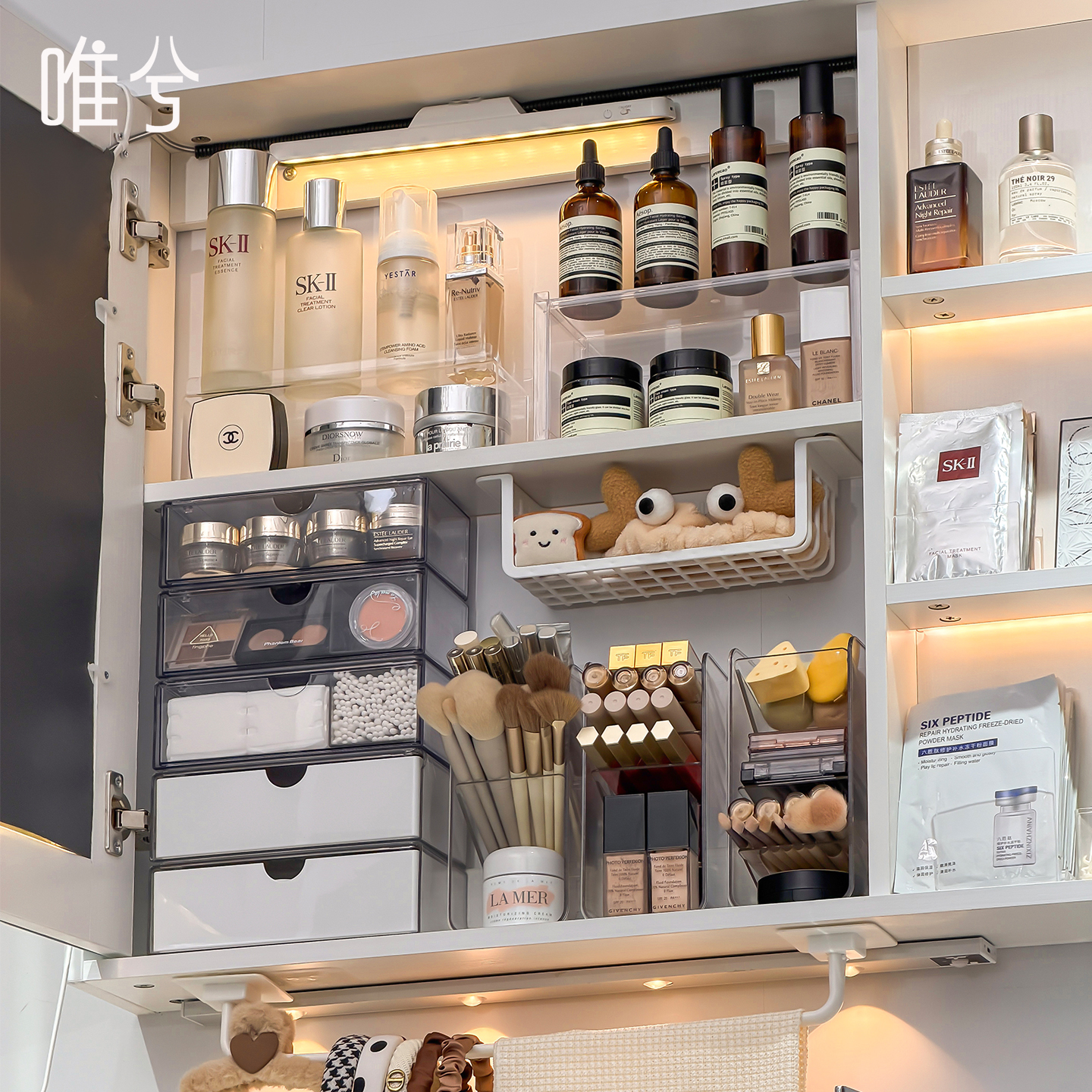 镜柜扩容小能手！整洁不凌乱
