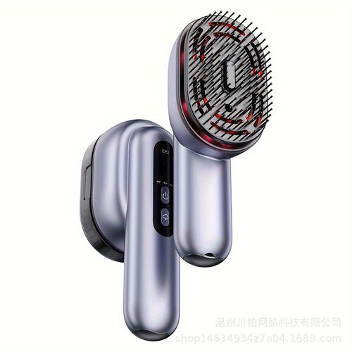 精油梳雾化导入电动按摩梳红光头皮上药器养发梳生发仪小礼品