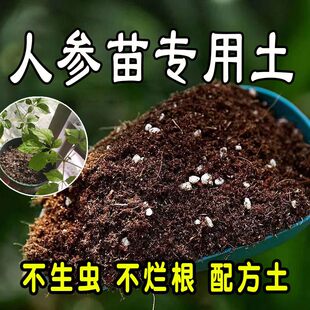 人参苗专用营养土种植土盆栽营养土通用肥料土壤种花养花土绿植土