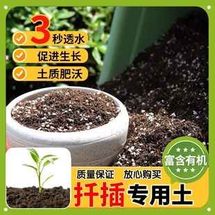 【扦插专用土】家用盆栽土加生根粉绿植专用有机植物营养肥料土