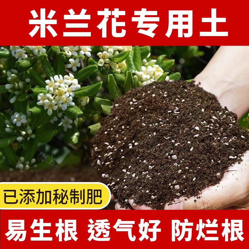 米兰花专用轻质园艺土种植土干湿循环好室内营养土无虫卵观叶扦插