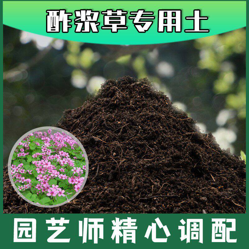 酢浆草专用土腐殖土种花养花盆栽土酢浆草营养土肥料种植有机土壤