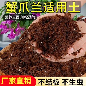 蟹爪兰适用土家庭园艺通用营养土养花绿植专用土壤肥料
