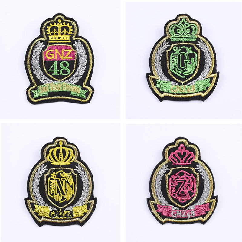gnz48星梦衣橱刺绣胸针队徽徽章