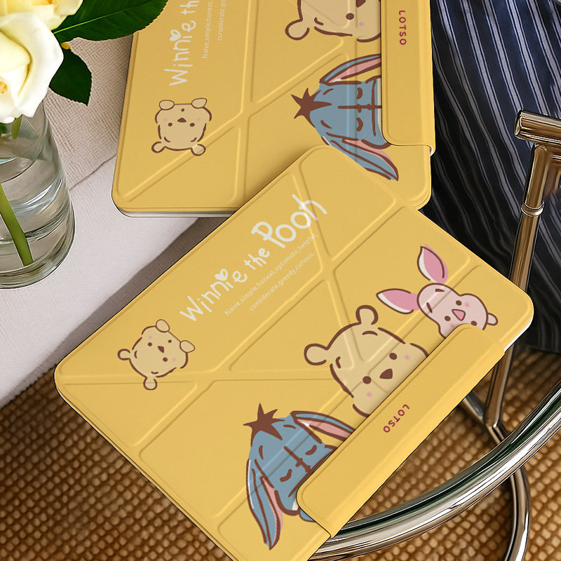 Y折搭扣ipadair7保护套第11代可爱适用华为matepad11.5s少女心小米平板8一加vivo3卡通iqoo联想