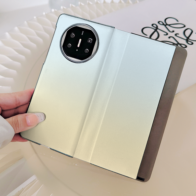 防摔华为手机壳折叠翻盖