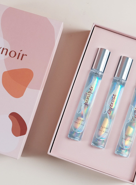 Aynoir香水套装3支随身便携装伴手礼盒栀子花玫瑰女士持久淡香氛