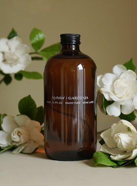 aynoir室内香薰补充液白兰花腊梅栀子花家用无火藤条持久精油房间