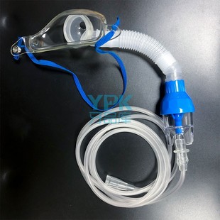 医用氧气雾化面罩气切型 气管切开雾化吸氧 灭菌不限人群医院同款