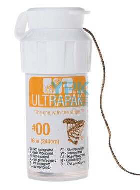皓齿 ULTRAPAK排龈线 0#/00#/000#排龈线 牙科排龈材料