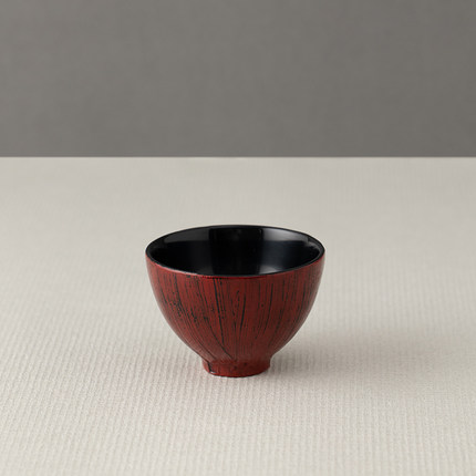 可漆拙杯 天然大漆茶杯手工茶具 漆器工艺品中式主人杯单杯侘寂