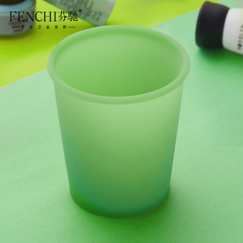 芬驰软硅胶监狱看守所安全牙刷杯