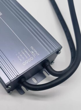 定制LED灯带直流IP67防水电源220V转24v60W200W250W300W400变压器