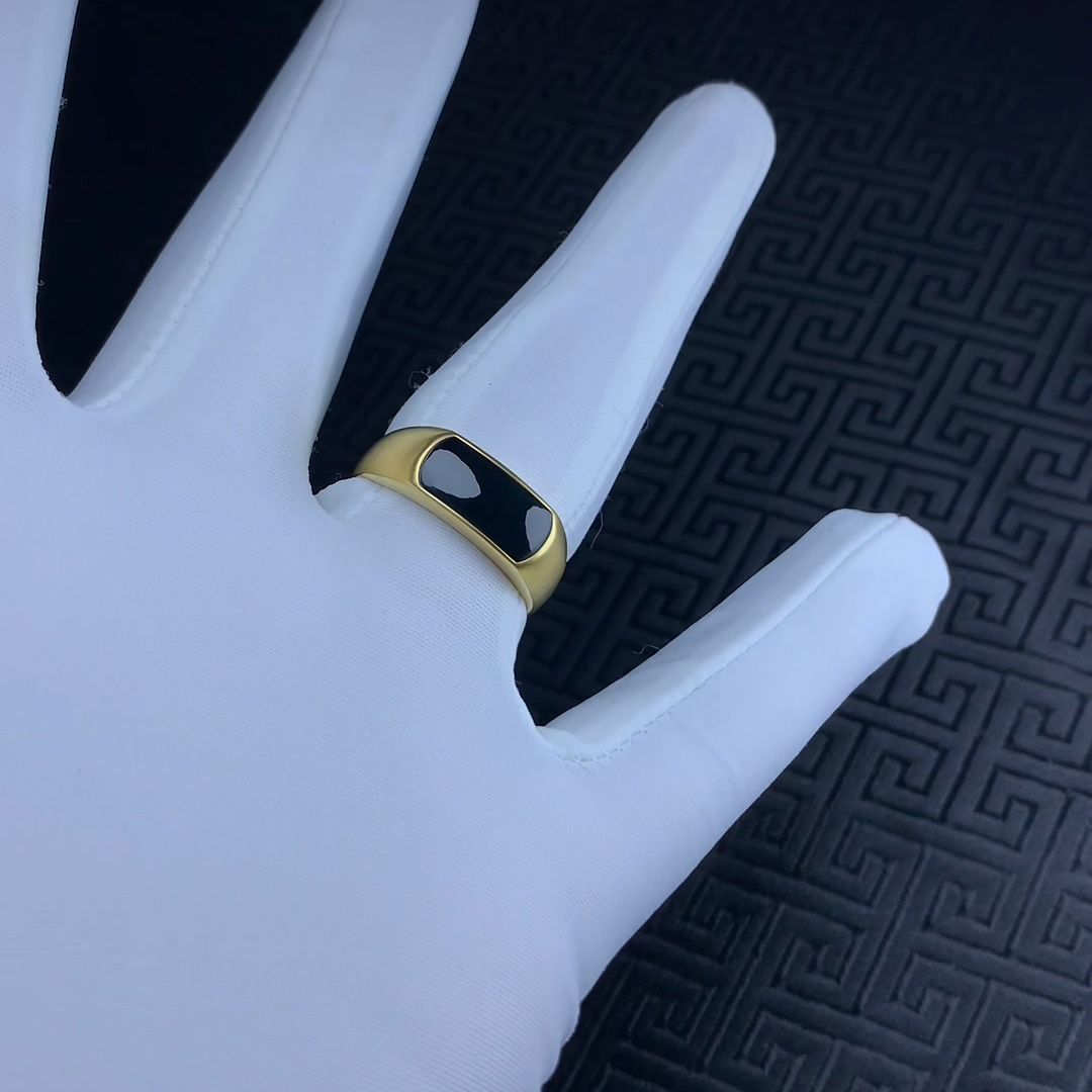 订做18k金墨翠戒指 翡翠墨翠马鞍 冰种墨翠 阳绿墨翠 送家人