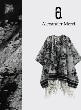 【小迪】双面可披披肩围巾  D25T91904