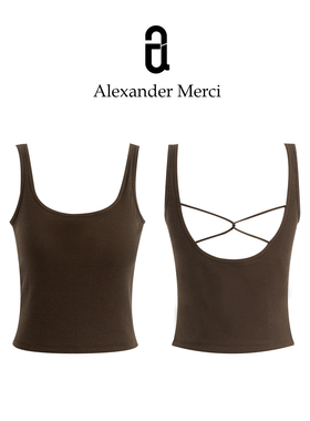 【赛得利背心】精选赛得利天丝～背后小心机美背背心D25T83004