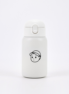 FINERWORLD吸管保温杯儿童保温杯便携高颜值可爱大学生水壶杯子