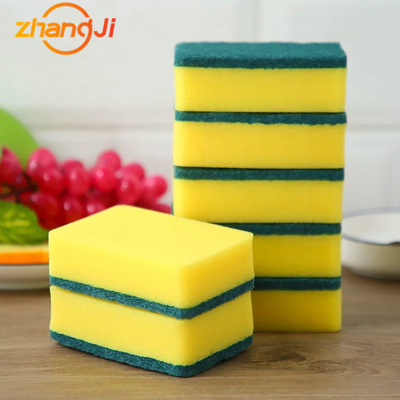 加厚双面百洁布海绵擦洗碗百洁布刷锅海绵块刷碗厨房专用洗碗布,家庭/个人清洁工具,海绵擦,淘宝优惠券,粉丝福利购,淘宝优惠卷