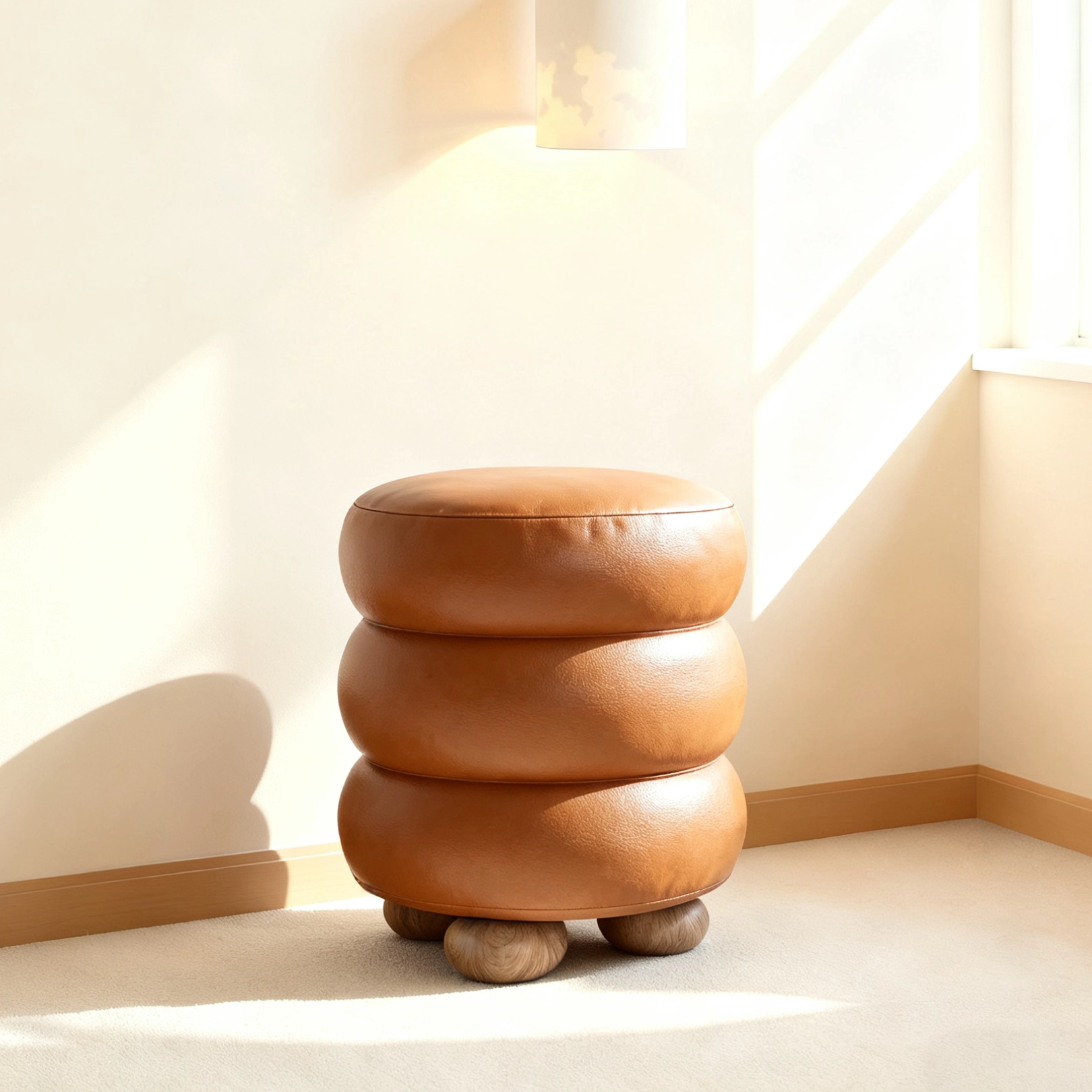 奶油风简约卧室轻奢化妆椅子网红