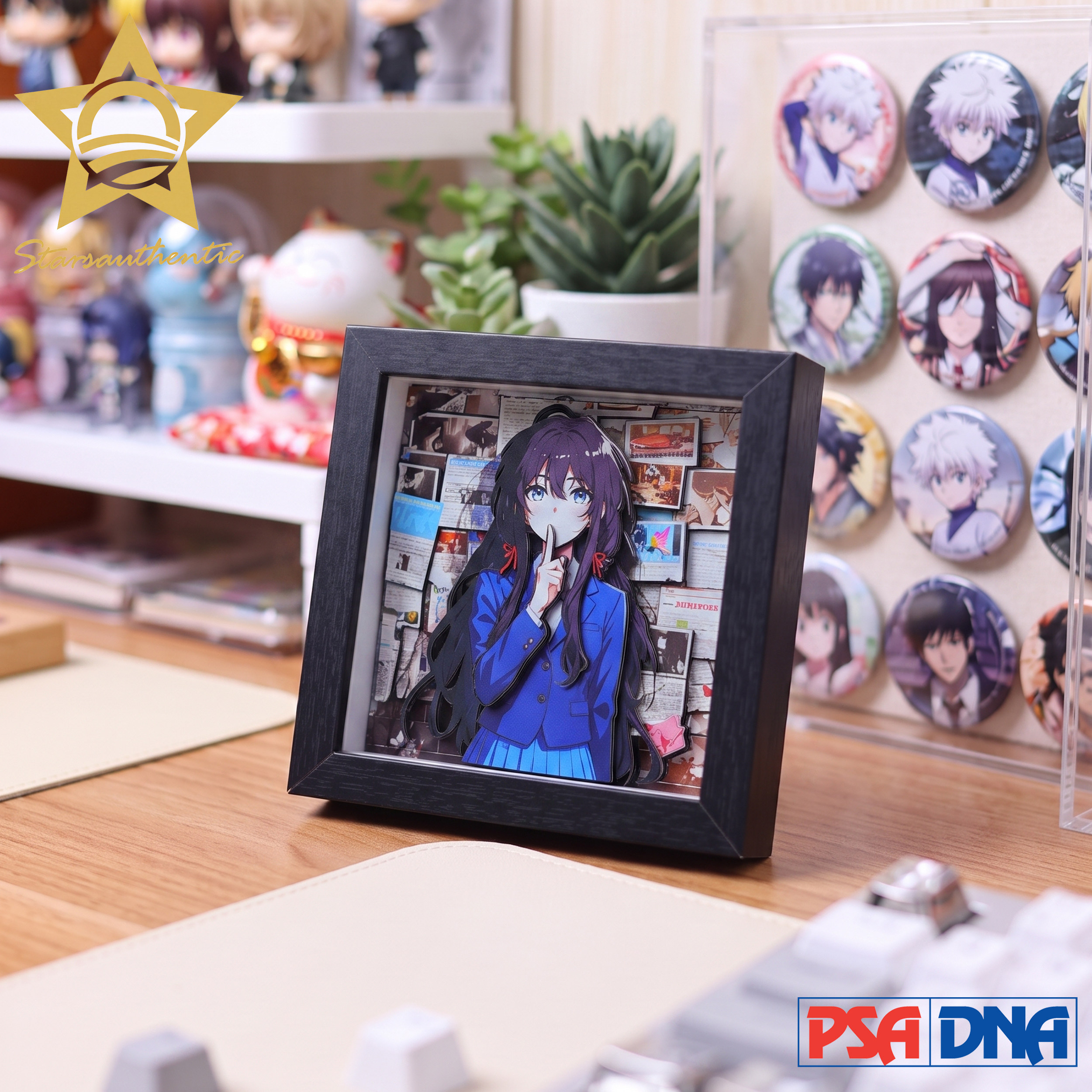 我的青春恋爱物语雪乃3D立体画动漫周边装饰挂画生日礼物卡通摆台