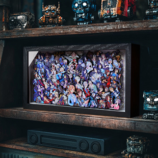 第五人格全家福3D立体画动漫周边手办模玩摆台手工生日礼物