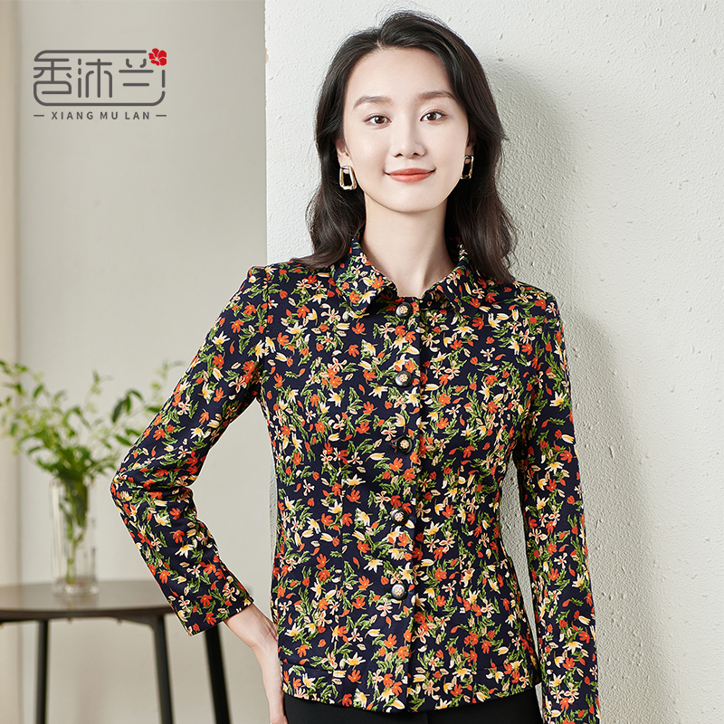 香沐兰长袖外套减龄修身