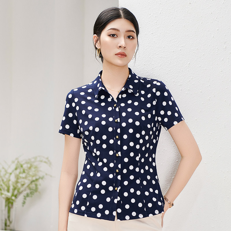 香沐兰品牌五十多岁妈妈衬衫2026新款女高级感轻奢减龄洋气上衣