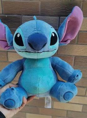 Cartoon Blue Pink Stitch Plush Dolls Anime Toys Lilo and Sti