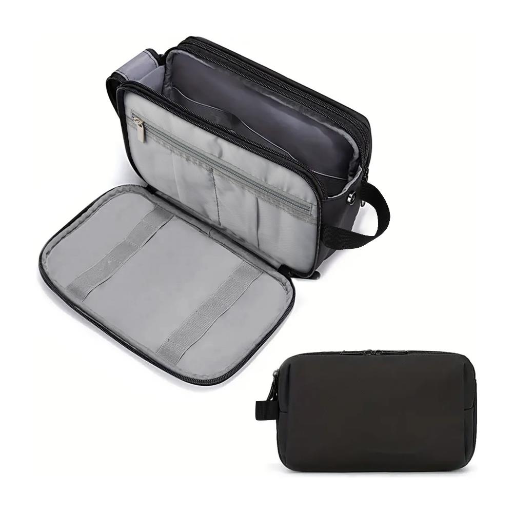 Toiletry Bag For Men, Travel Toiletry Organizer Kit, Shaving