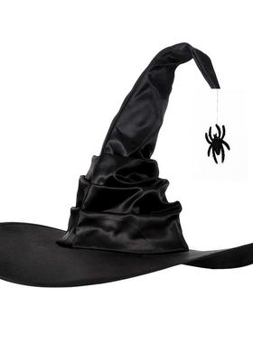 Halloween fold witch hat party props wizard hat Cosplay prop