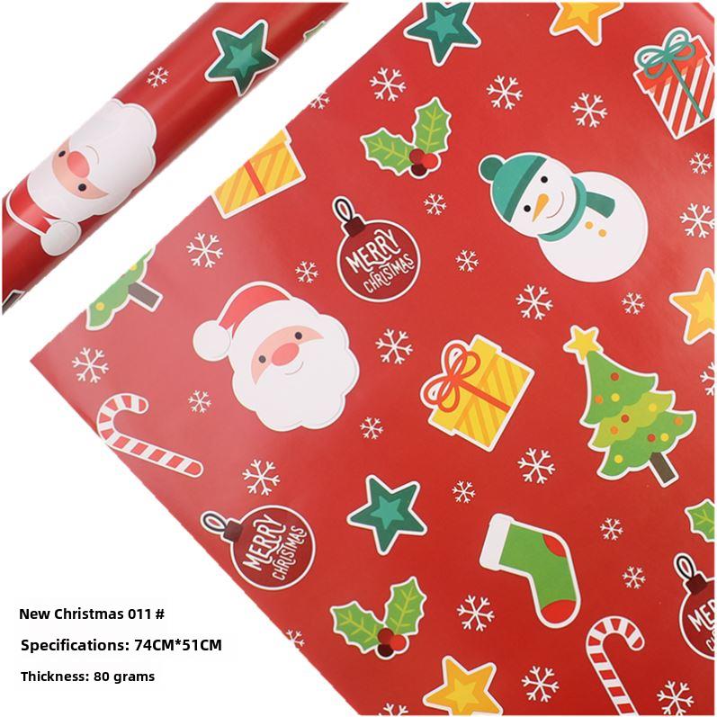 Christmas Wrapping Paper Gift Wrap Artware Packing Package