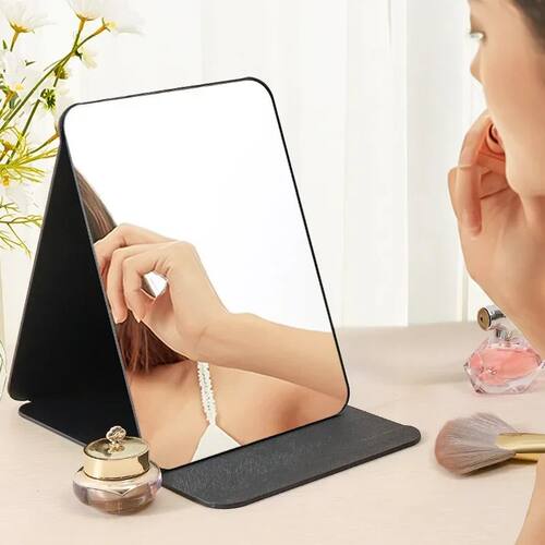 Folding Makeup Mirror High-quality Portable Desktop Makeup M