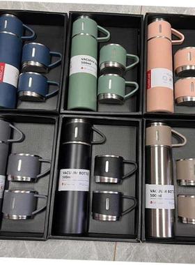 Hot Water Bottle500ML Stainless Steel Vacuum Flask Gift Set