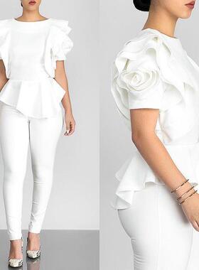 New style bandage crop top Girl Club shirt Sexy woman blouse