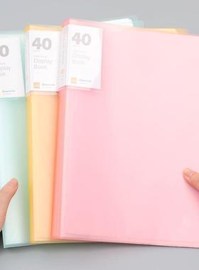 2 ring binder活页夹 a4 3 holes folder夹 looseleaf file文件m