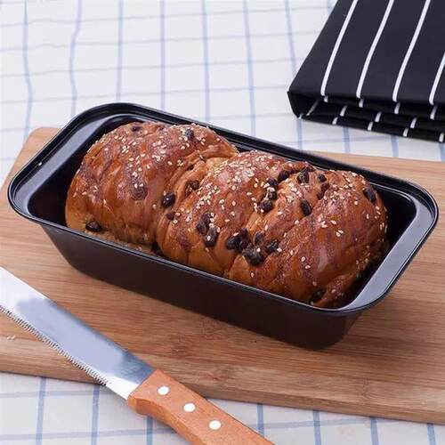 1pc Loaf Pan Rectangle Toast Bread Mold Cake Mold Carbon Ste