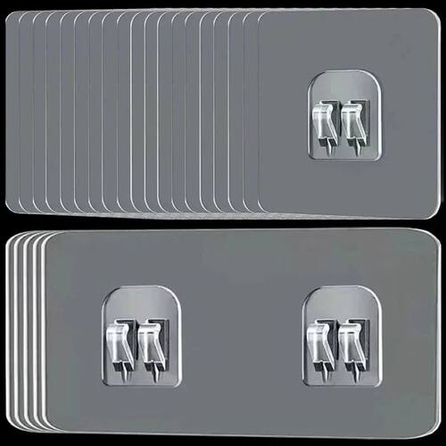 Waterproof Strong Adhesive Hook Shelf Sticker for Bathroom K