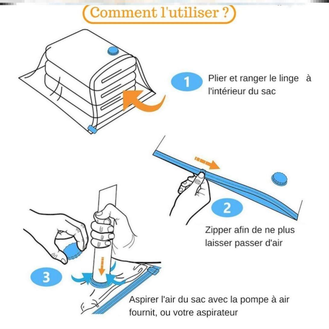 Vacuum Bag Foldable Compressed Storage Bag Seal Bags压缩