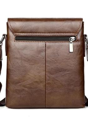 Leather Men Shoulder Handbag Bag Male Small Bags Luxury For1