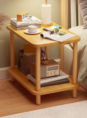 Small coffee table, sofa side table, small table, movable