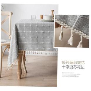Table Cloth Linen Lace Tablecloth Rectangular Dining Table